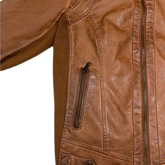 MAURICES BROWN MOTTO JACKET - Picture 5 of 9